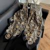 Large square scarf silk scarf women's new versatile spring and autumn winter high-end mother scarf shawl with shirt