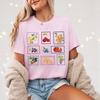 Summer Fruit Stamp Comfort TShirtVintage Postage Stamp Unisex TeeAesthetic Cottage Core Gardening Gift Trendy Casual Streetwear