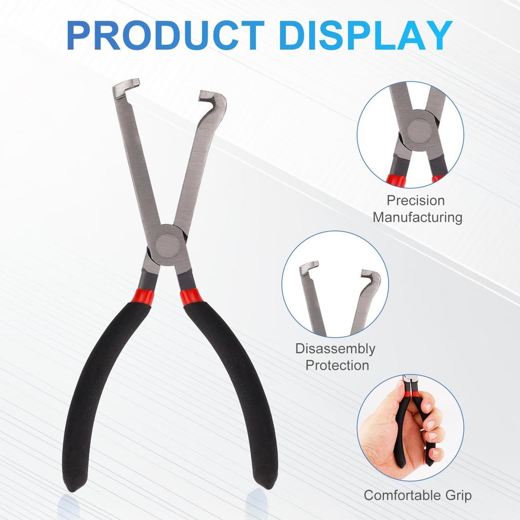 Electrical Disconnect Pliers, Automotive Electrical Connector Pliers Spark Plug Pliers Car Electrical Plug Pliers for Easily Disconnection The