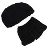 RV Dinette Cushion Covers Water Resistant Elastic Sofa Furniture Protector for Trailer Motorhome Camping Vehicle Black