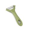 Stainless Steel Melon and Vegetable Peeler with Plastic Handle - Essential Kitchen Gadget