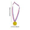 10Pcs/20Pcs Award Medals Golden Medals with Neck Ribbon, Kid Children Teens Reward Medals Winner Medals for Competitions