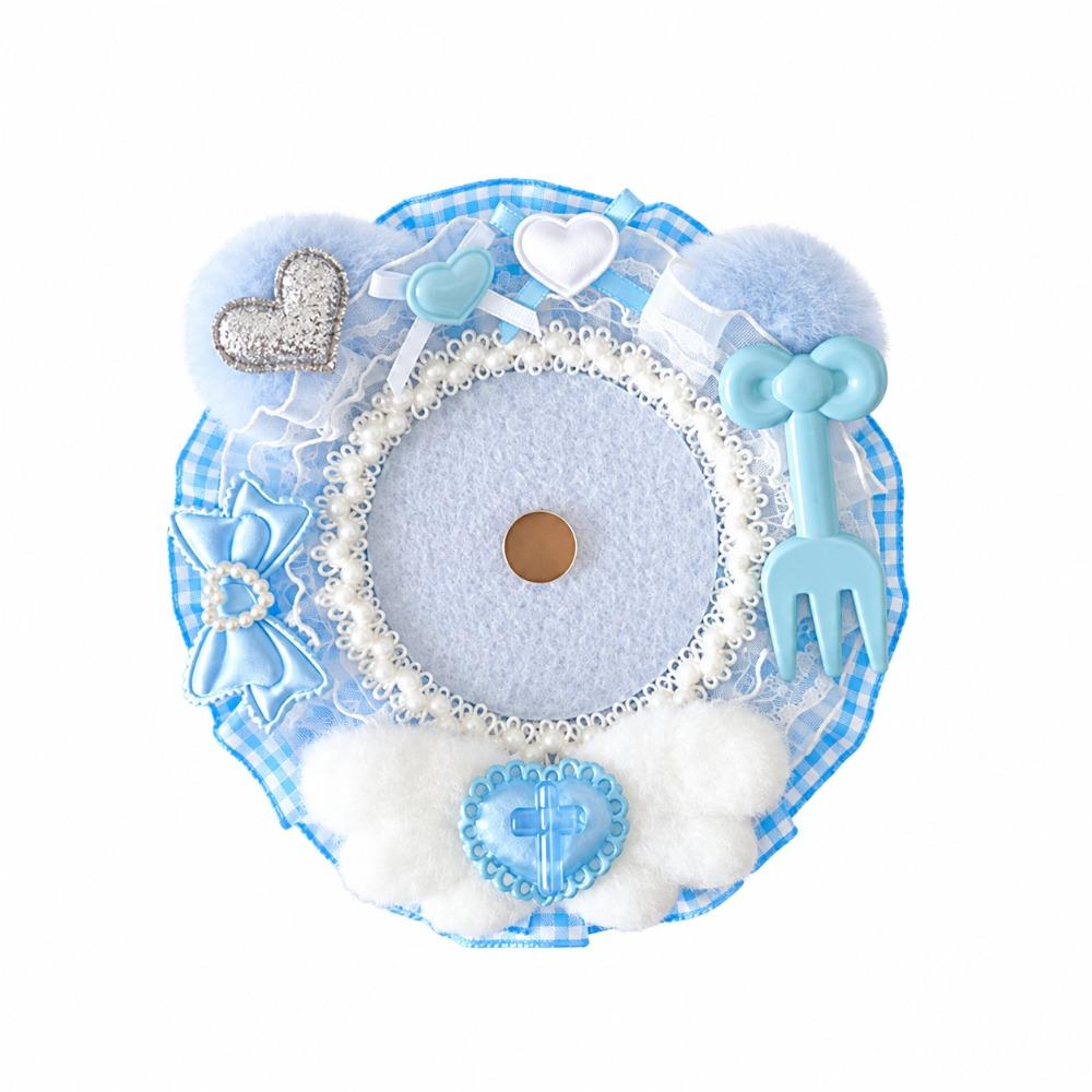 Bowknot Magnetic Badge Holder Magnetic Ita Bag Decoration Badge Display Holder Lolita Accessory