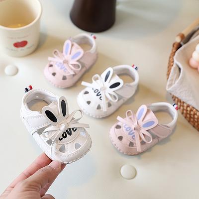 Summer 0-1 Year Old Baby Girl Soft-soled Toddler Shoes 3-6 a 12 Month Old Male and Female Infant Sandals
