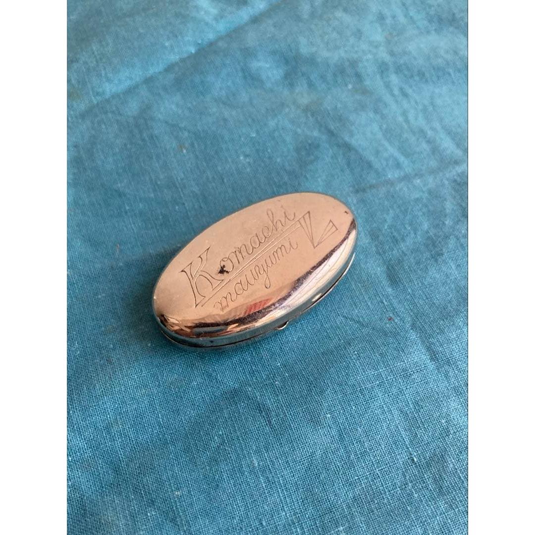 Used Prewar antiques cosmetics eyeshadow Moga art deco