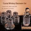 FANKAQI Luxury Crystal Whiskey Glass Set