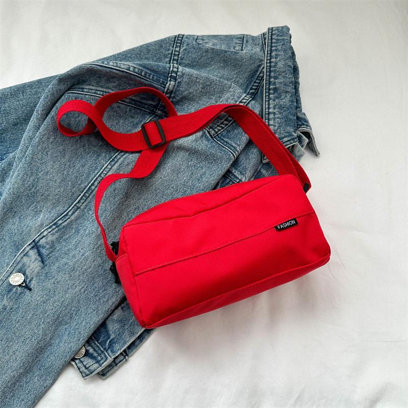 Trendy Oxford Fabric Vintage Shoulder Pillow Bag For Women Ideal For Fall Fashion