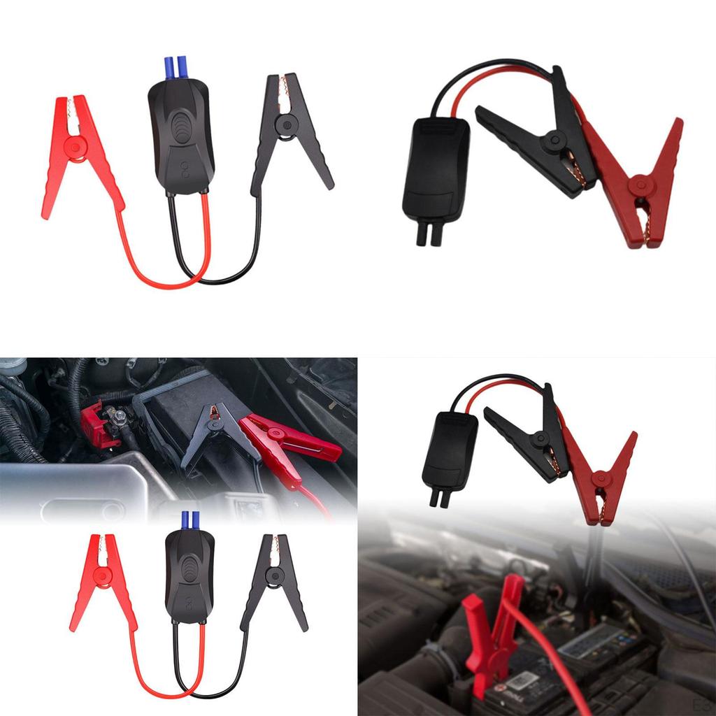 Car Emergency Cable, Battery Clamp, Practical Double Layered Copper Clamp