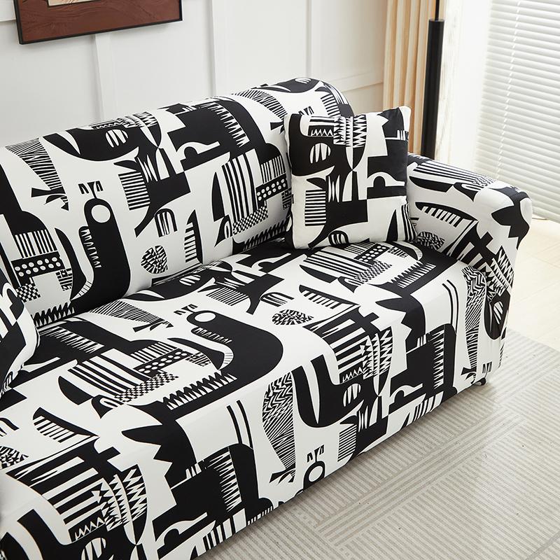 New Printed Sofa Covers Can Be Used To Prevent Pets from Getting Dirty and Can Be Washed with a Washing Machine for All Seasons
