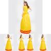 Pink Princess Daisy Dress Set For Super Mario Fans