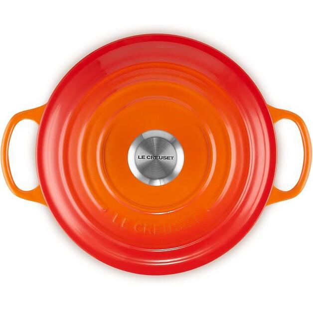 Le Creuset Signature Gourmet Round 24 Cm Oven Red 3.2 L (21179240902430)
