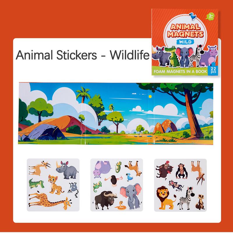 

Magnetic Cognitive Puzzle Book Clip - Suitable For Children s Cognition Fine Motor Skills Training And Imaginative Play
