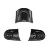 AUTO For MINI Cooper R55 R56 R57 R58 R59 R60 R61 Car Steering Wheel Switch Button Carbon Fiber Trim Cap Multifunction