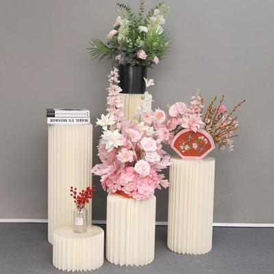 Paper Paper Folding Cylinder Multi-size Dessert Rack Creative Cake Stand Wedding Decoration