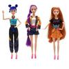30cm K-Pop Caçadores de Demônios Anime Kpop Grupo Feminino Desenho Animado Rumi Zoey Mira Figuras de Ação Bonecos de Vinil Modelo Bonecas Meninas Presente de Natal