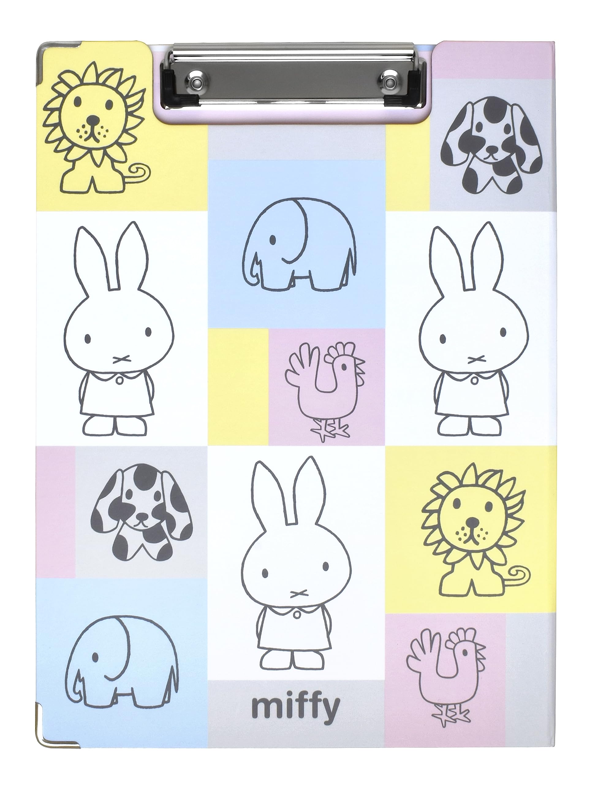

Miffy Friends Clipboard Pink (Left Closure) [ST-ZMF0056]