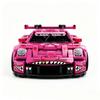 2026 New Pink Sports Car Building Blocks DIY Model Set Boys Toy Vehicle Assembly Bricks Christmas Birthday Gift