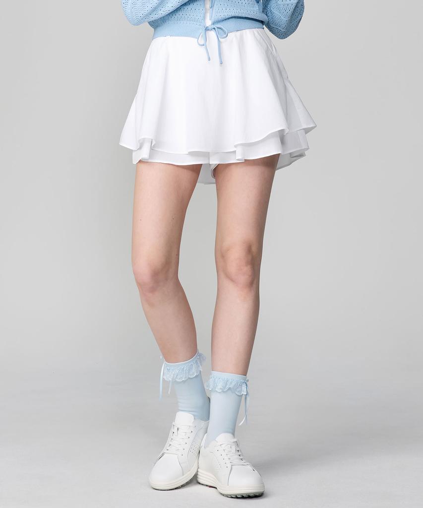 XEXYMIX Magic Hole Flare Culotte Skirt Xfl2Ps1203