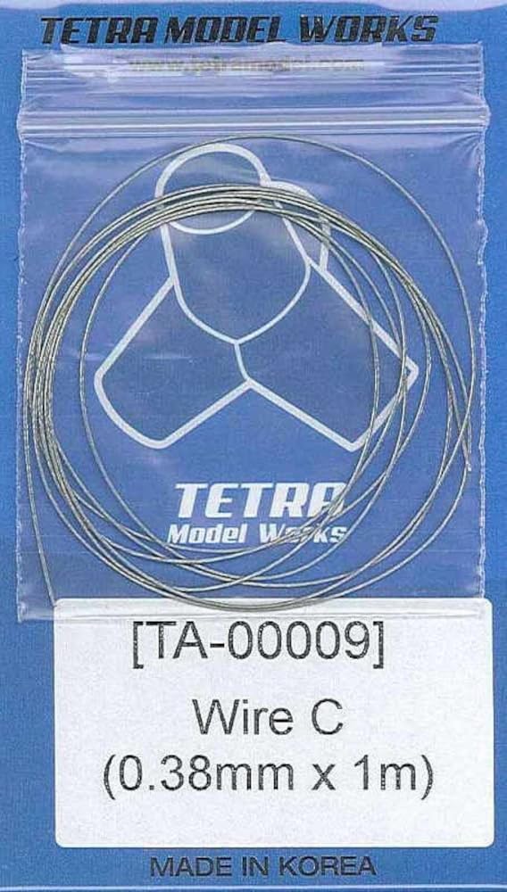 

Tetra Model TA Series Stainless Steel Wire diameter x Hobby Material TA0009 (0.38mm 1m)