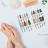 5pcs Silicone Nail Drill Bit Accessories Practical Nail Grinding Heads For Removing Flaws And Achieving Smooth Nail Art