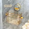 Wall-Mounted Suction Cup Storage Shelf