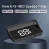 HUD Tachimetro GPS Universale, Head-Up Display con Grande Font Digitale, Plug & Play, Tracciamento Velocità Preciso Senza Salti per Tutti i Veicoli