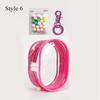 Jewelry Organizer Transparent Storage Box Pouch Mystery Box Plastic Box Cute Doll Bag Organization with Keychain Dustproof Case