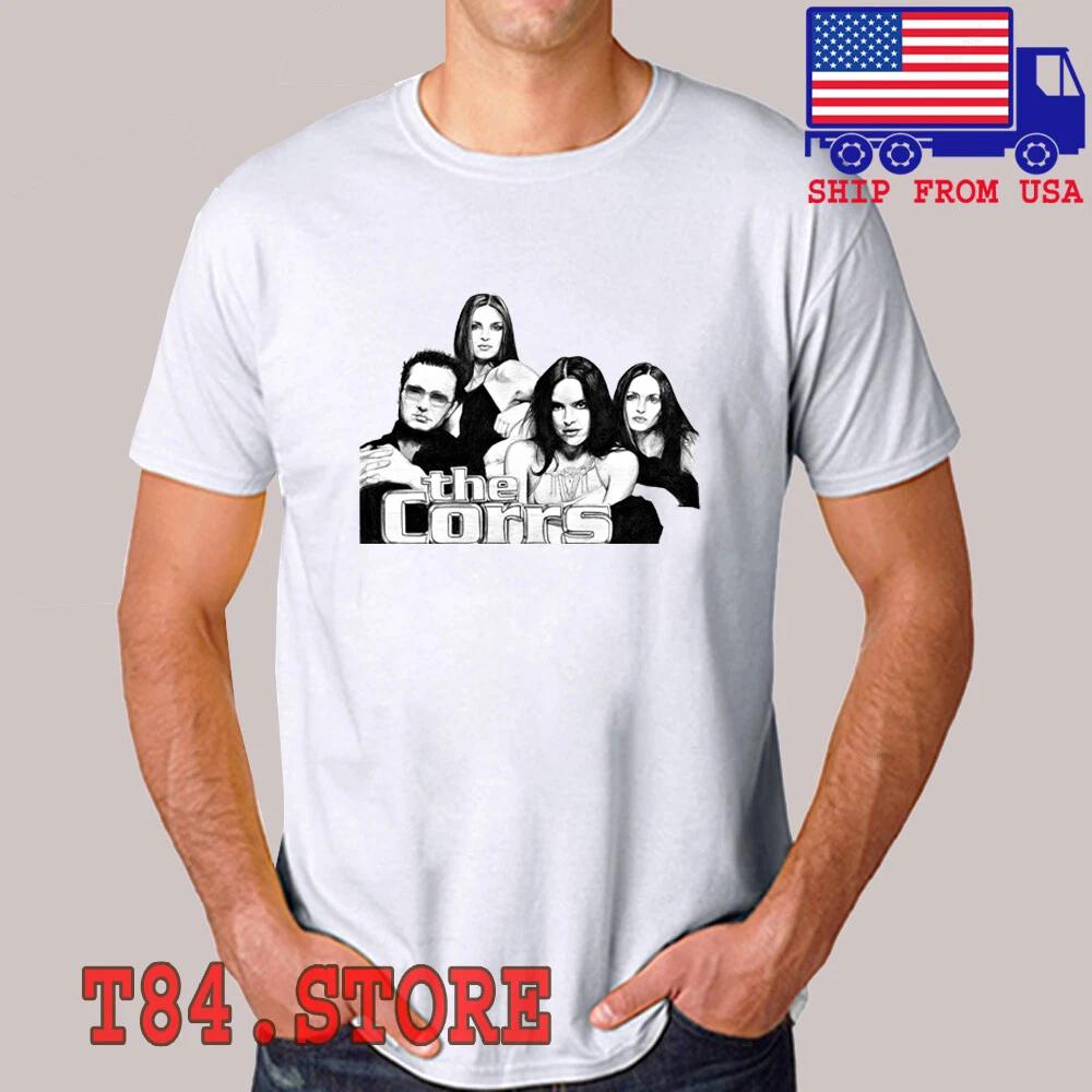 THE CORRS Men s White Size S to 5XL 2XL