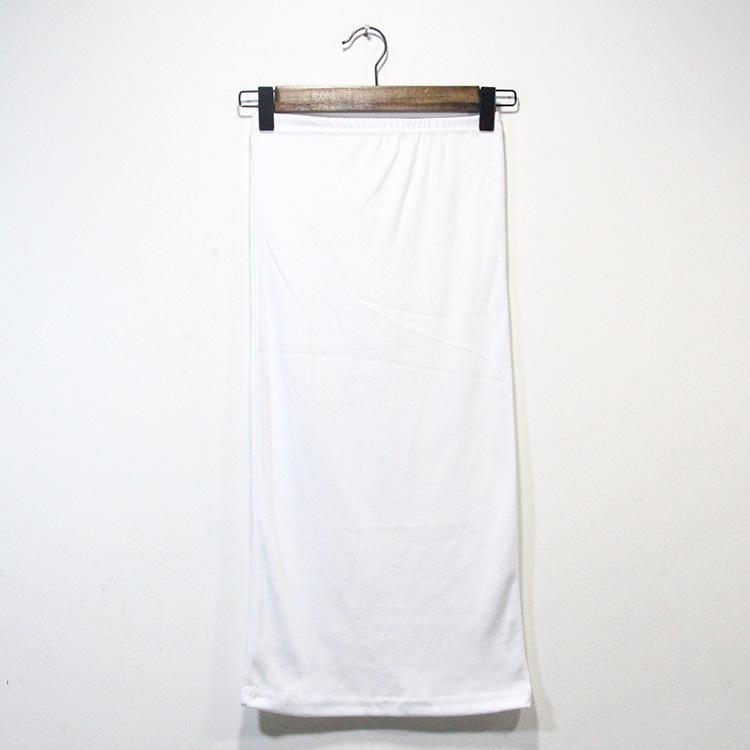 

Бавовняна сукня-бандо 2021 року - Європейська та Американська Сексуальна Однотонна Нічна Сукня для Нічного Клубу One Size білий