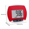 Digital Walking Pedometer Built-in Clip Movement Calories Counter LCD Display Multi-Function for Men Women Kids Adults Seniors