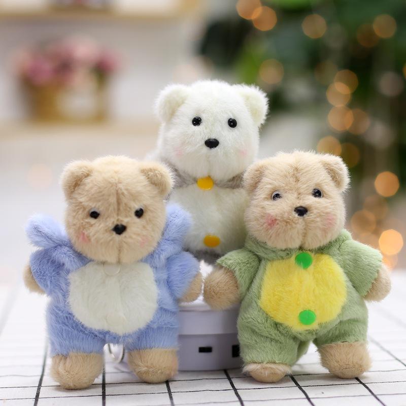 Cute Cute Pajamas, Drag Bear Pendant, Plush Toy, Doll, Cartoon Doll, Bag, Hanging Ornament Keychain
