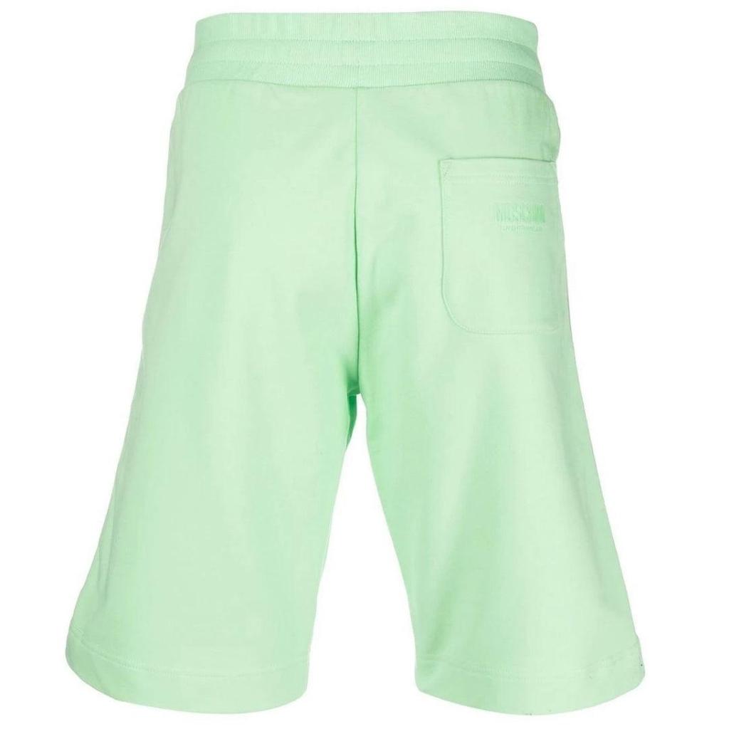 Moschino Mens Branded Tape Casual Shorts