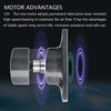 4/6/8 Inch Exhaust Fan Solar Panel Air Suction Fan High Speed Greenhouse or Pet House Air Circulation Ventilation Fan