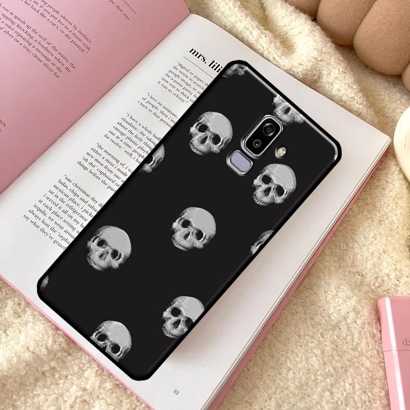 

Funny Skull Phone Case For Samsung Galaxy J6 J4 Plus A6 A7 A8 A9 J8 2018 A3 A5 J1 2016 J3 J7 J5 2017 A6 2018