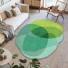 Special-Shaped Creative Carpet Bedside Blanket Living Room Coffee Table Sand Mat Irregular Carpet Fresh Imitation Cashmere Dirt-Resistant Floor Mat