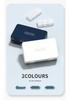 Double-Layer Portable Pill Box for Morning, Noon, Evening - Large Capacity, Lid, One-Week Organizer, Perfect for Travel and Business Trips.