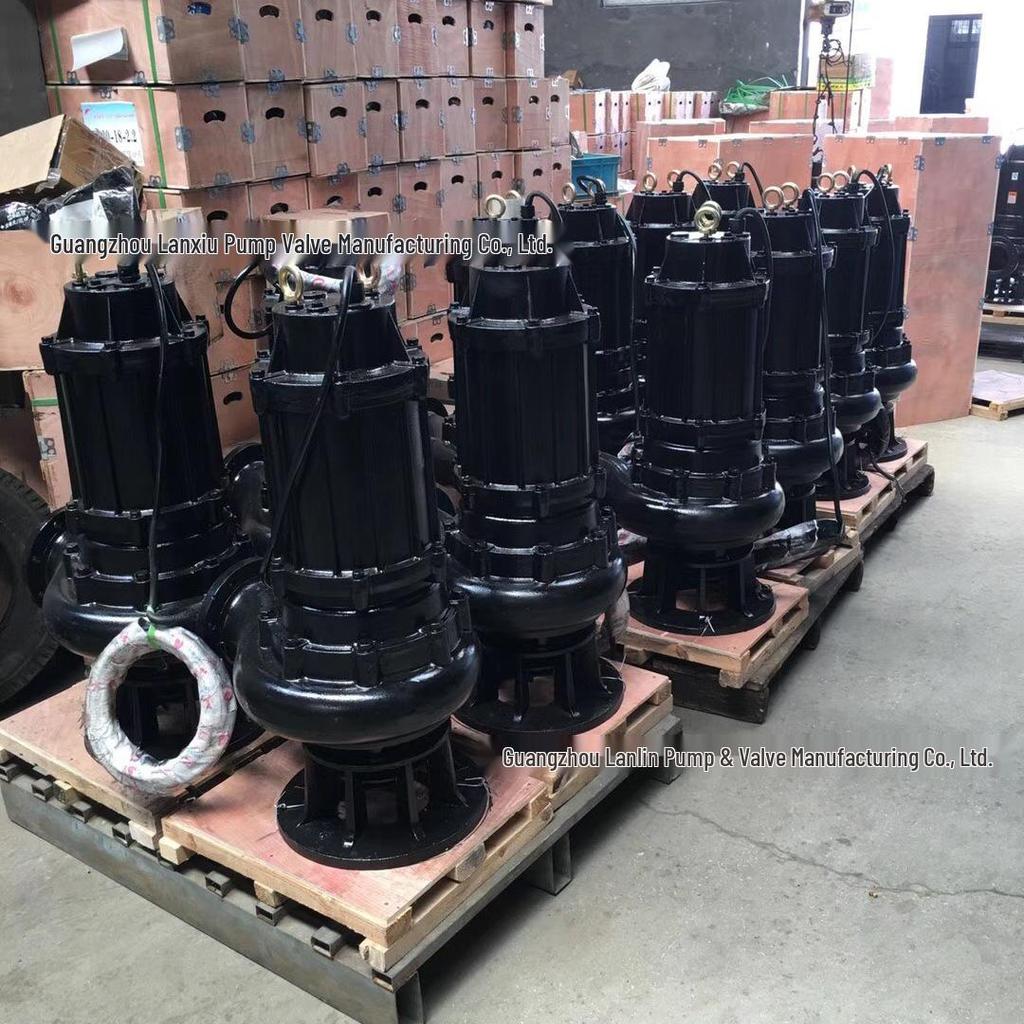 WQK Submersible Cutter Pump for Septic Tank, Sewage & Sludge Removal
