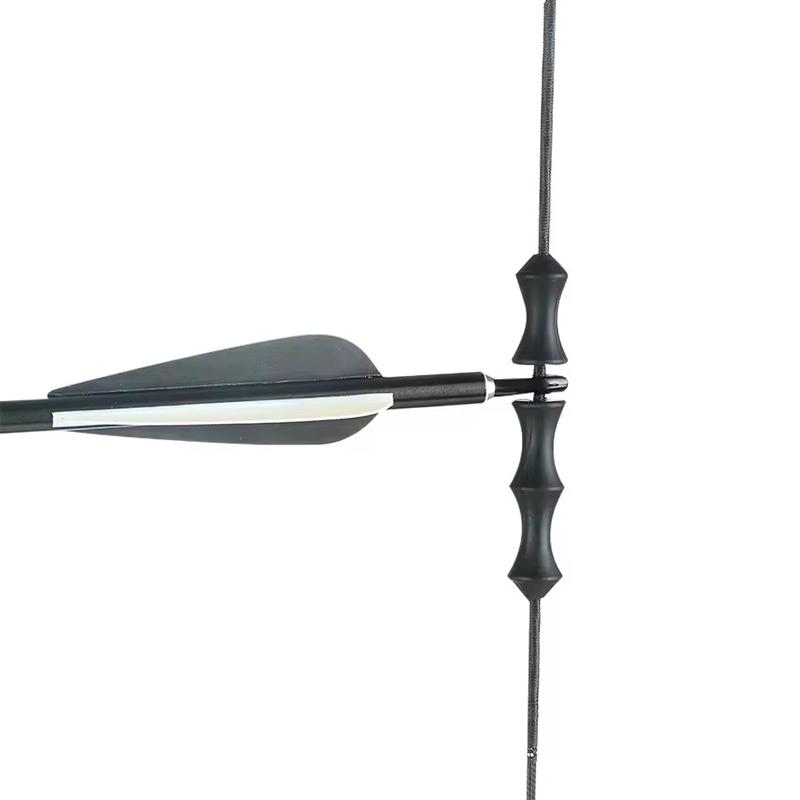 3Pcs/Set Archery Bow String Silencer Stabilizer Silicone Finger Protector For Compound Bow/Recurve Longbow Hunting Shooting
