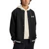 Under Armour SS25 KNIT BOMBER Jackets & Coats Unisex Black 1389368-001