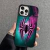 Black Spider Element Animal Print Phone Case For iPhone 16 Pro Max 15 14 13 12 11 XS X 8 7 Plus SE 2022 Shockproof Back Cover