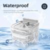 Stainless Steel Wireless Smart Pet Water Dispenser - Automatic Drinking Fountain for Dogs and Cats with Sensor