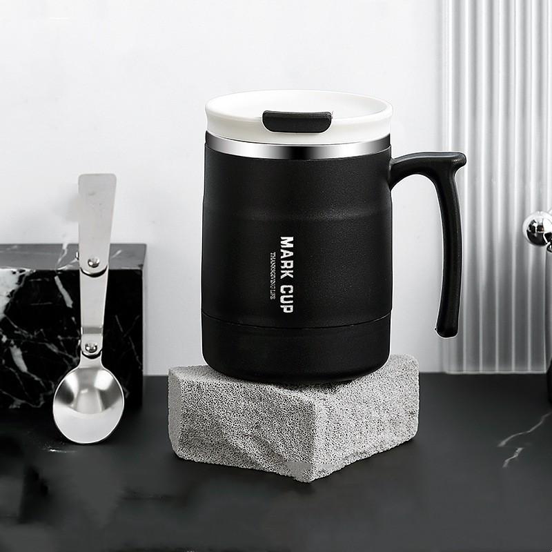 Nerezový hrnek 304 s víčkem Hrnek na čaj Hrnek na kávu