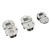 2Pcs Hidden Hinge Folding Hinges Self-Supporting 90 degrees Invisible Cabinet Door Flap Adjustable Zinc Alloy Furniture Hardware