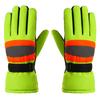 Reflective Work Protective Gloves Touchscreen Winter Warm Gloves  Commuting