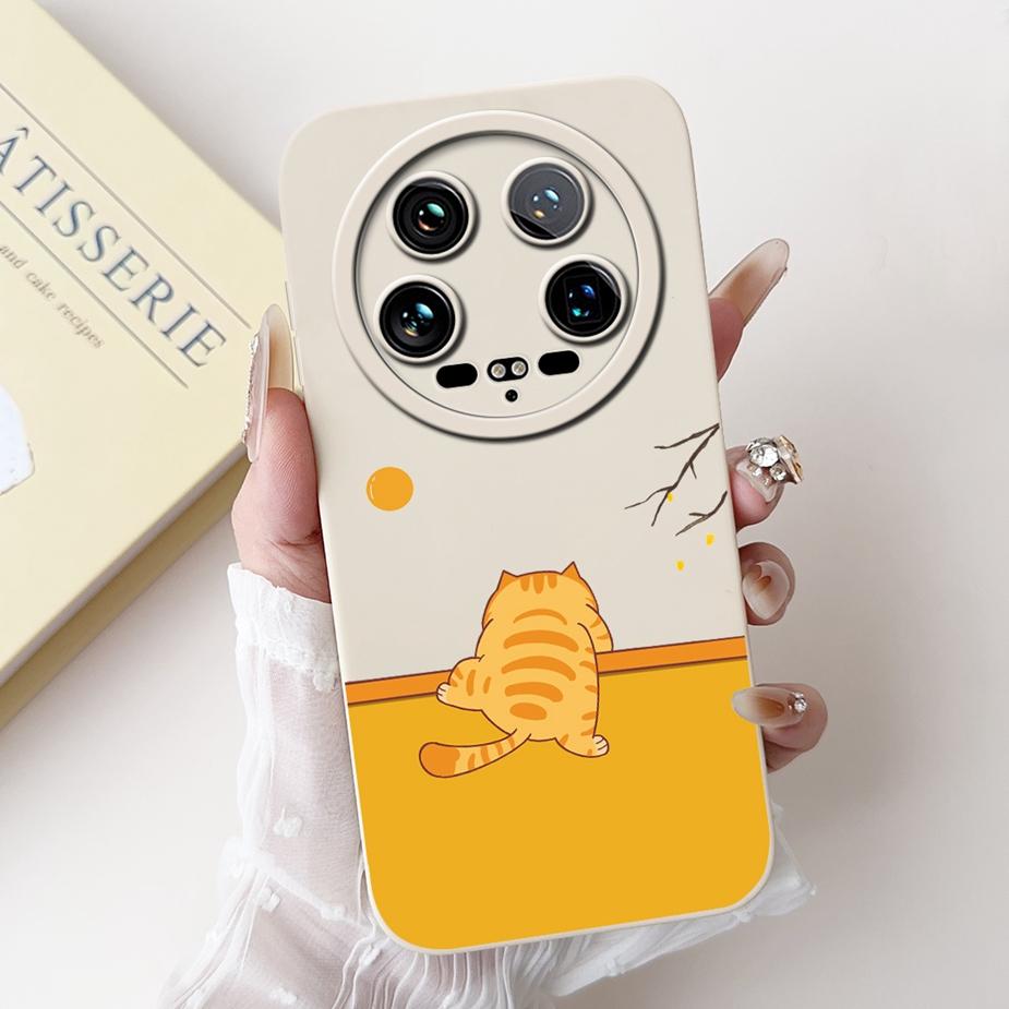 For Xiaomi 14 Ultra Case Cute Dinosaur Cartoon Cover Shockproof Phone Case For Xiaomi Mi 13 Ultra 13Ultra 14Ultra Soft TPU Shell