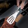 7/9/12 inç Kaymaz Paslanmaz Çelik Mutfak Maşası Izgara Et Ekmek Servis Klipsi Barbekü Büfe Kelepçesi Pişirme Aksesuarları