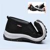 Men's Arch Support Slip-On Canvas Loafers Outdoor Casual Anti-slip Orthopedic Shoes Flat Walking Boat Shoes