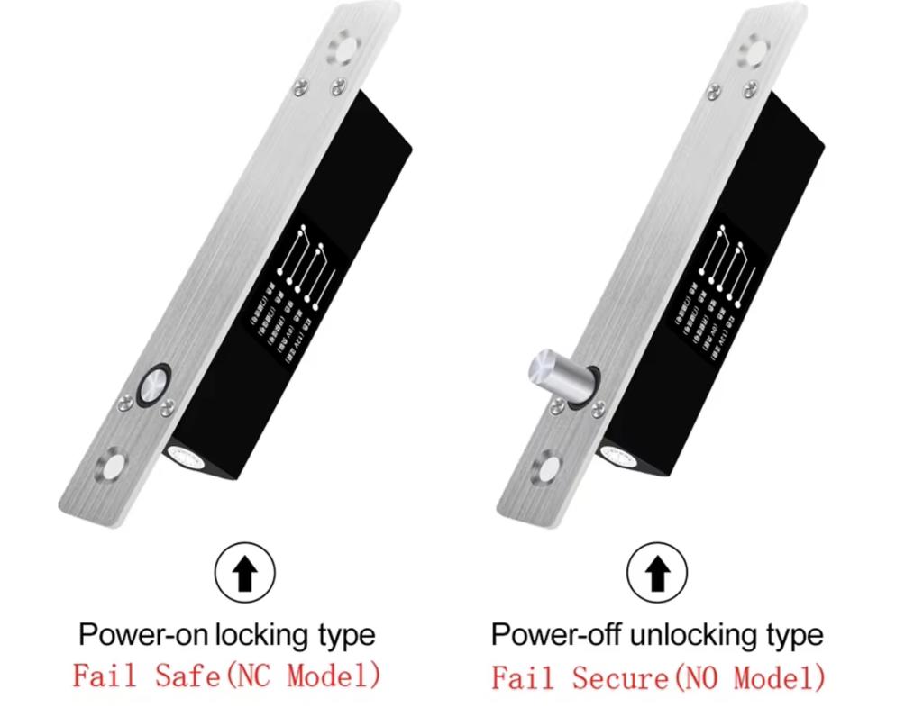 Narrow-sided Electric Mortise Lock DFD-120 Mini Embedded Concealed Lock with Feedback 120x18x23.5mm for Drawers Storage Cabinets