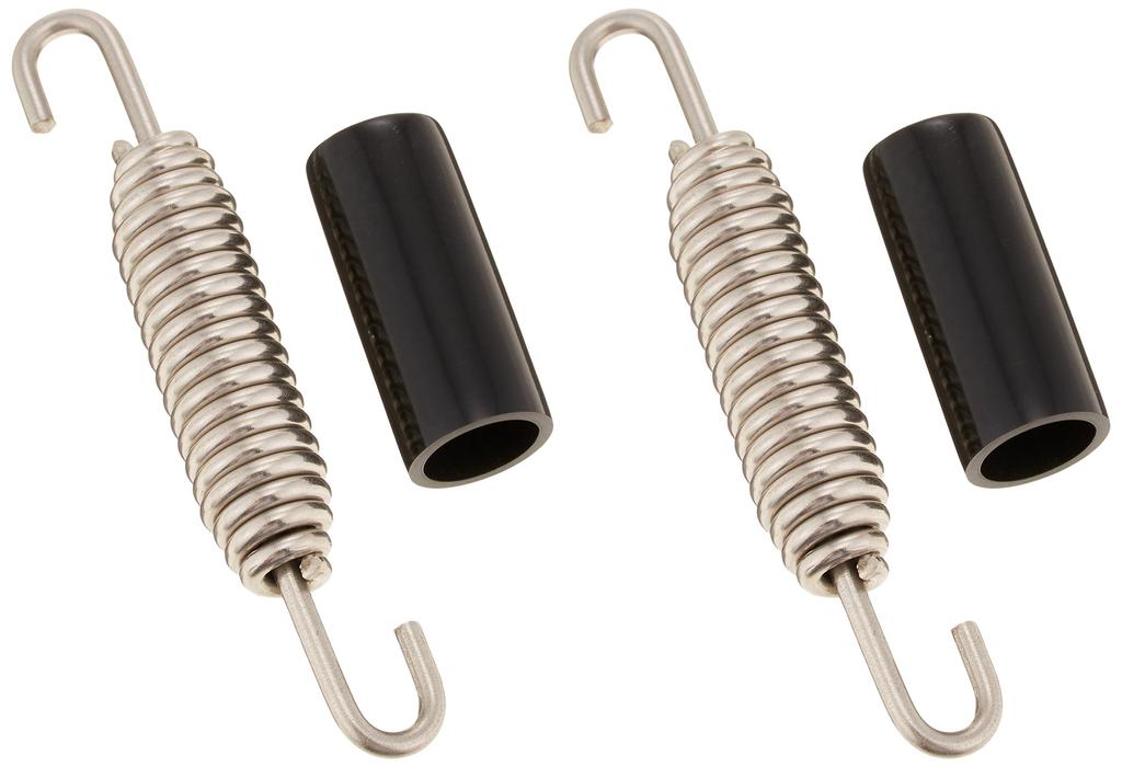 Kijima 209-9961 Motorcycle Parts Muffler Springs, 2.5 inches (63 mm), Stainless Steel, 2 Pieces
