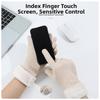 Thick Plush Touchscreen Gloves Windproof Windproof Driving Gloves Winter Warm Gloves  Cold Weather